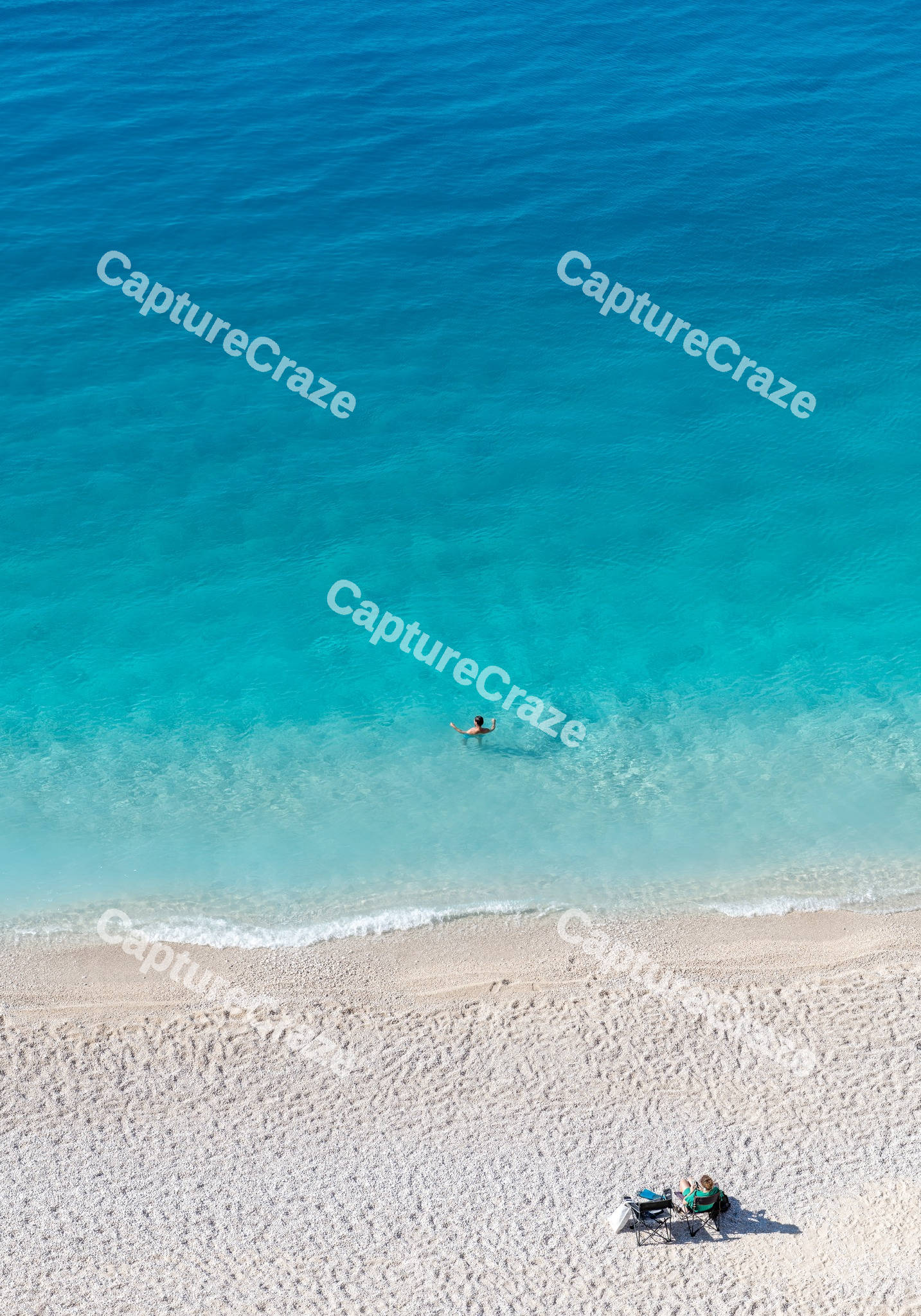Sandy Beach with crystal water